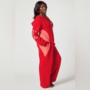 Red oversized Yitty onesie